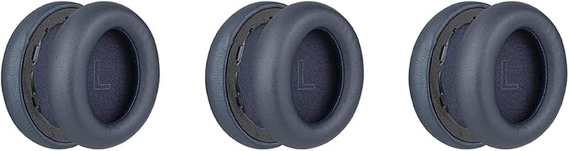 Replacement Ear Pads For Anker Soundcore Q30 Q35 Headphones Blue Protein Leather - Image 1